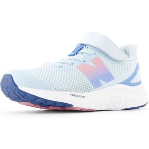 New Balance Kids Fresh Foam Arishi V4 Running Shoe (Little Kid)(Frosted Glass/Carolina Blue/Pink Taffy)