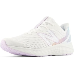 New Balance Kids Fresh Foam Arishi V4 Running Shoe (Little Kid)(White/Taro)