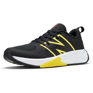 New Balance Kids’ FuelCell Play V1 Lace-up | Trail Running Shoes(Black/Punch Yellow)