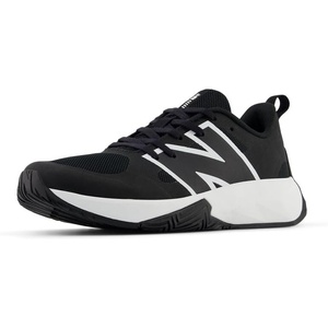 New Balance Kids’ FuelCell Play V1 Lace-up | Trail Running Shoes(Black/White)