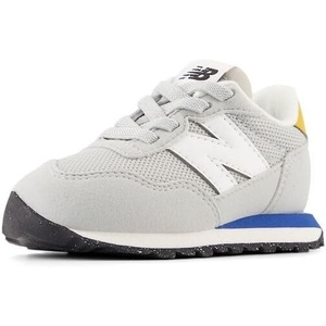 New Balance Kid’s Kids 237 Bungee Lace Sneaker | Casual Shoes(Brighton Grey/Blue Agate)