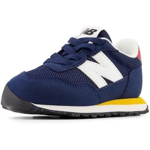 New Balance Kid’s Kids 237 Bungee Lace Sneaker | Casual Shoes(Nb Navy/Varsity Gold)