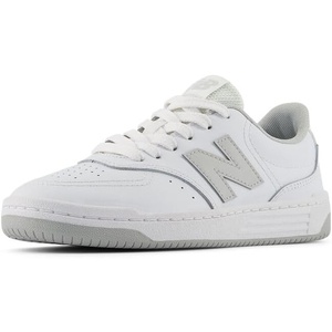 New Balance Unisex-Child Bb80 V1 Lace-up Sneaker(White/Brighton Grey)