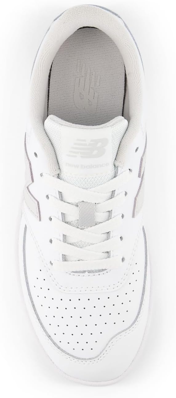image:imageNew Balance Kids 080 Court LaceupNb 103 WhiteGrey Matter