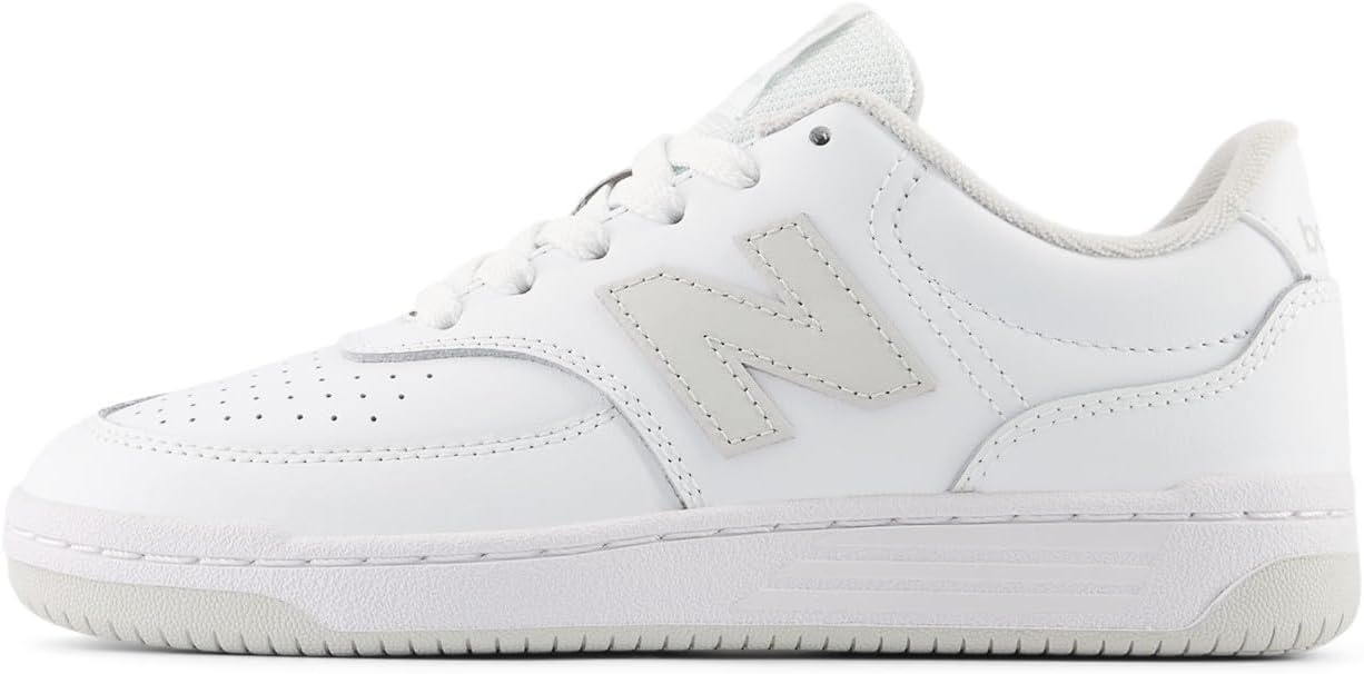 image:imageNew Balance Kids 080 Court LaceupNb 103 WhiteGrey Matter