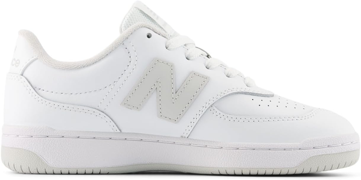 image:imageNew Balance Kids 080 Court LaceupNb 103 WhiteGrey Matter