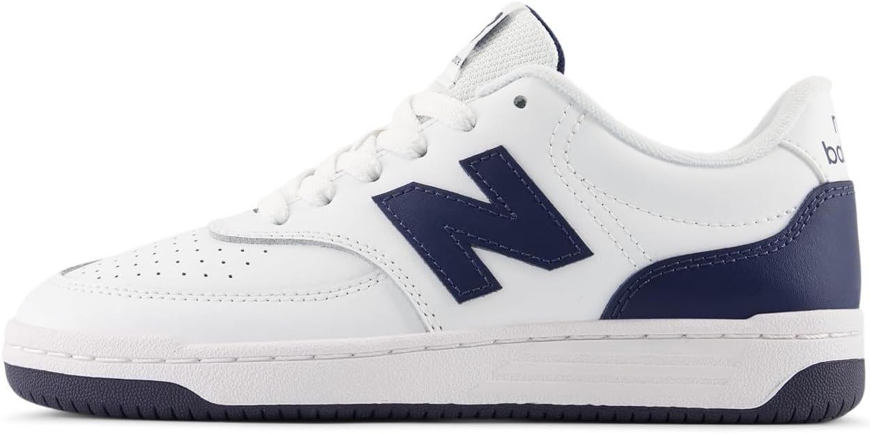 image:imageNew Balance Kids 080 Court LaceupNb 103 WhiteNb Navy