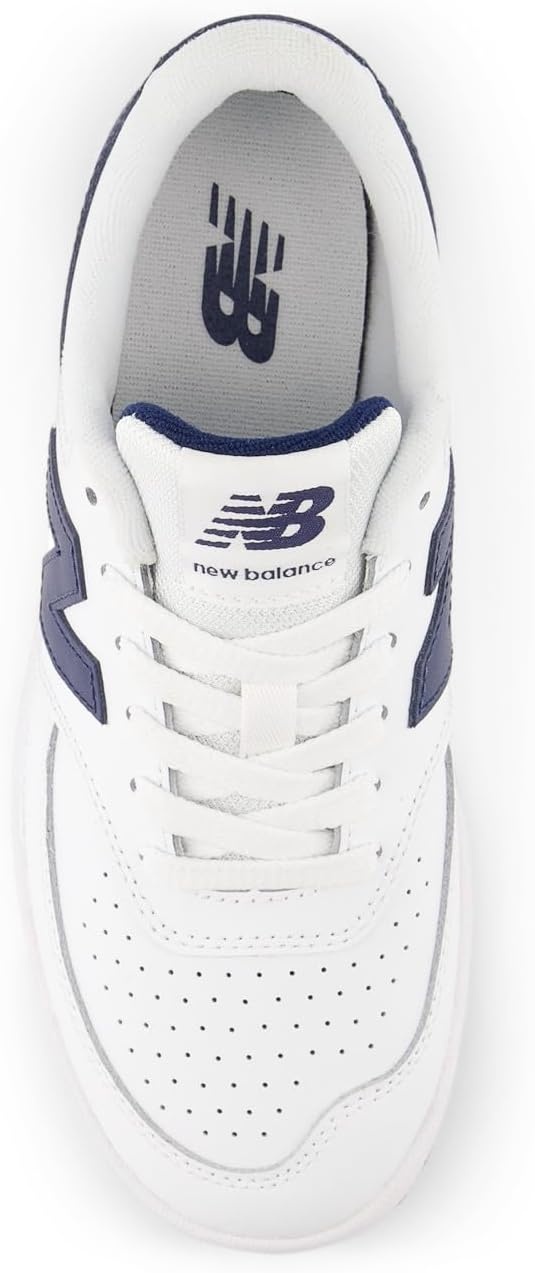 image:imageNew Balance Kids 080 Court LaceupNb 103 WhiteNb Navy