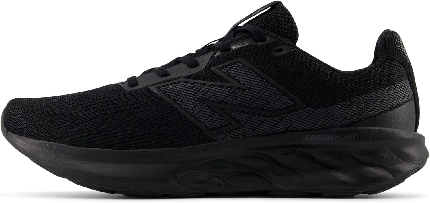 image:imageNew Balance Mens Fresh Foam 520 v9 Running ShoeBlackBlackPhantom