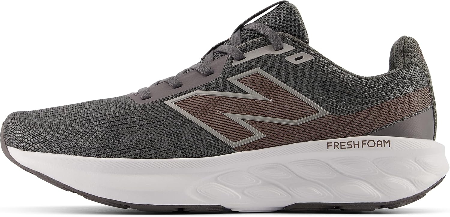 image:imageNew Balance Mens Fresh Foam 520 v9 Running ShoeCastlerockEarth ShadowUrgent Red