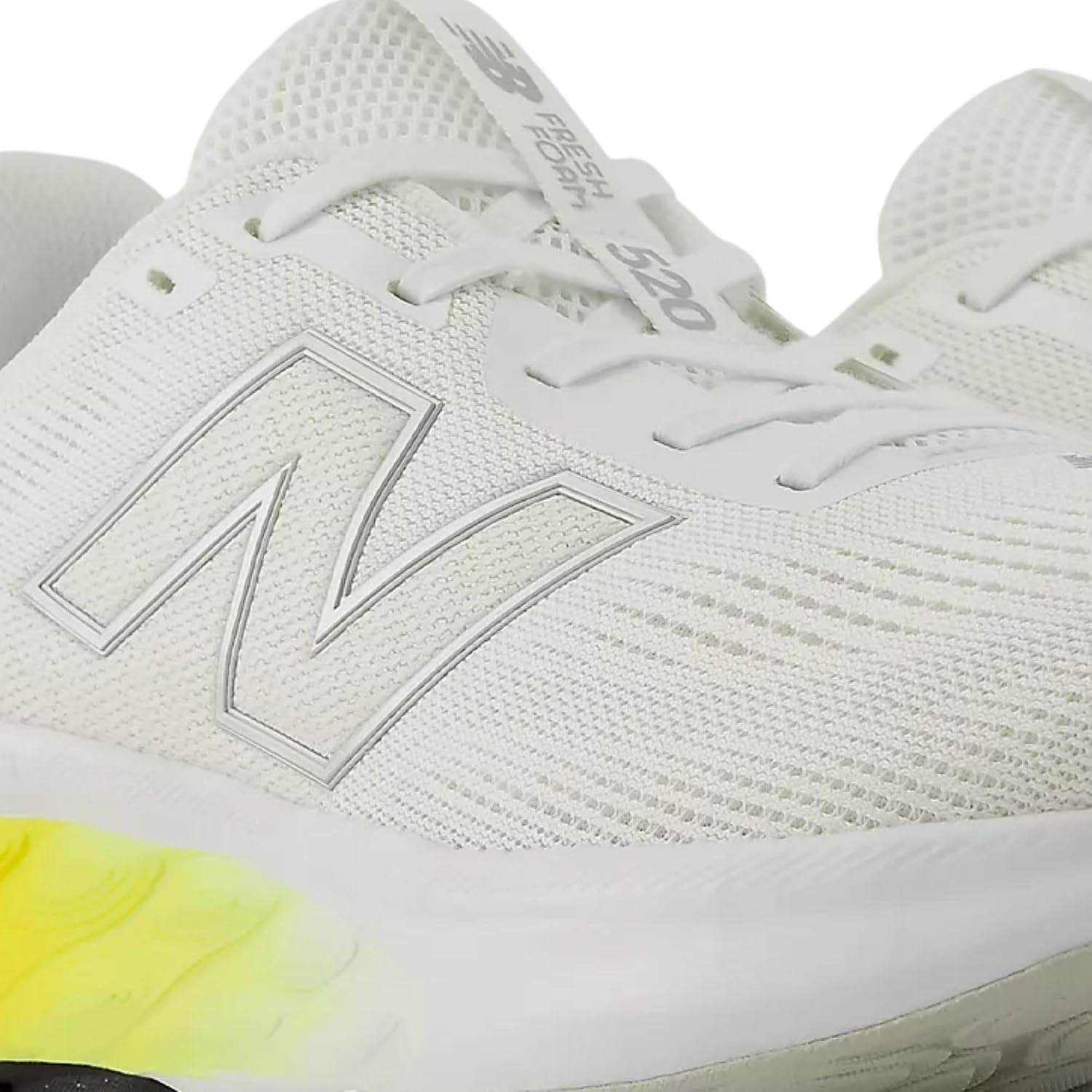 image:imageNew Balance Mens Fresh Foam 520 v9 Running ShoeNb 103 WhiteSilver Metallic