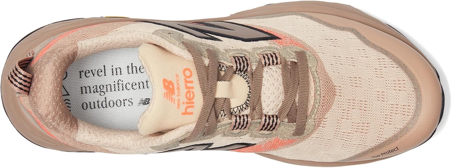 image:imageNew Balance Mens Fresh Foam X Hierro V9Desert ClayEarth ShadowUrgent Red