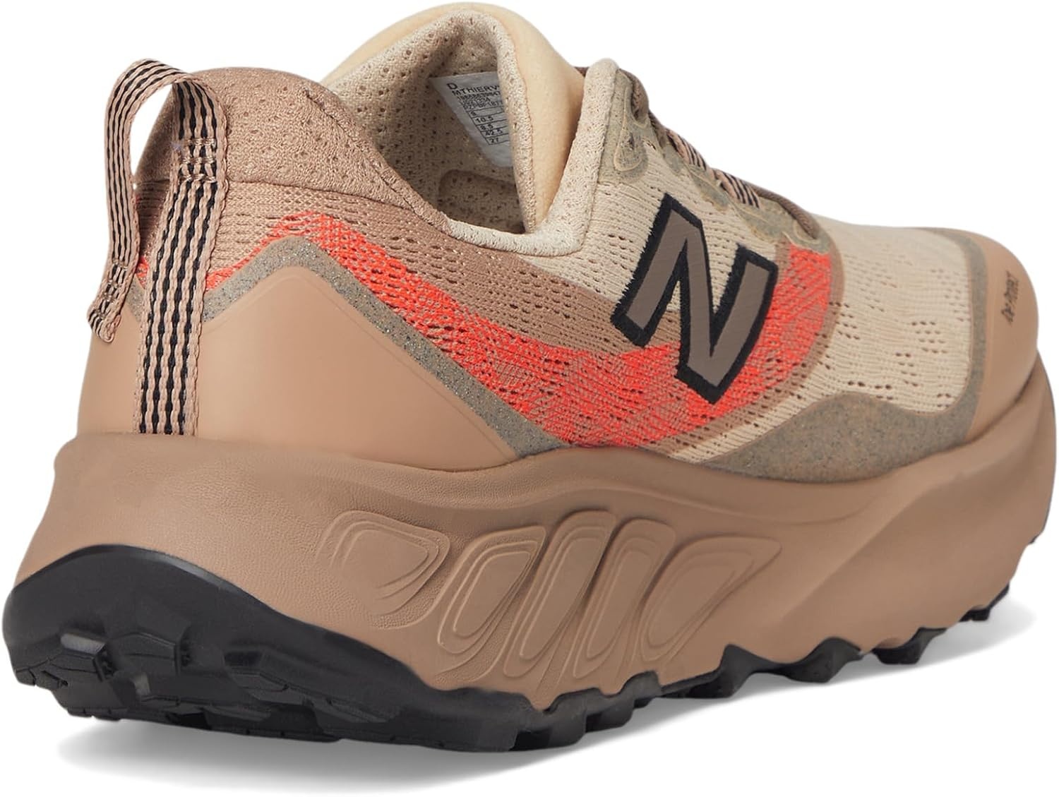 image:imageNew Balance Mens Fresh Foam X Hierro V9Desert ClayEarth ShadowUrgent Red
