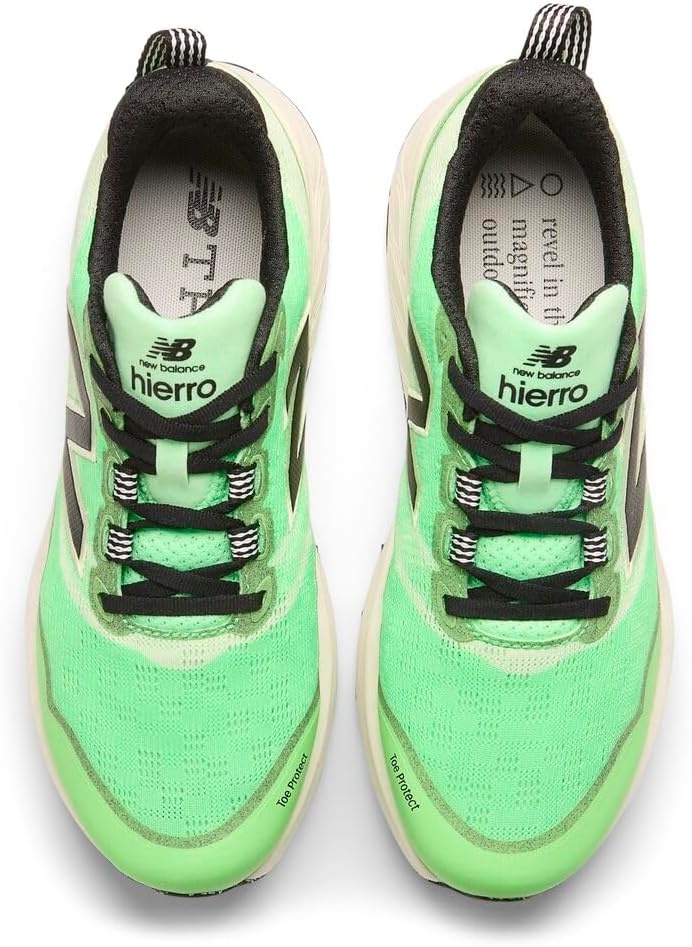 image:imageNew Balance Mens Fresh Foam X Hierro V9Electric JadeBlack