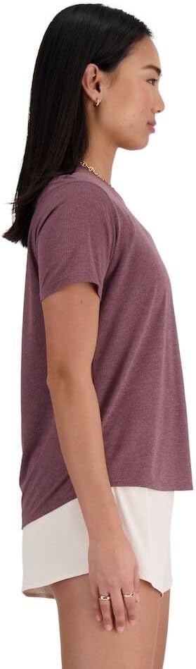 image:imageNew Balance Womens Athletics TshirtLicorice Heather