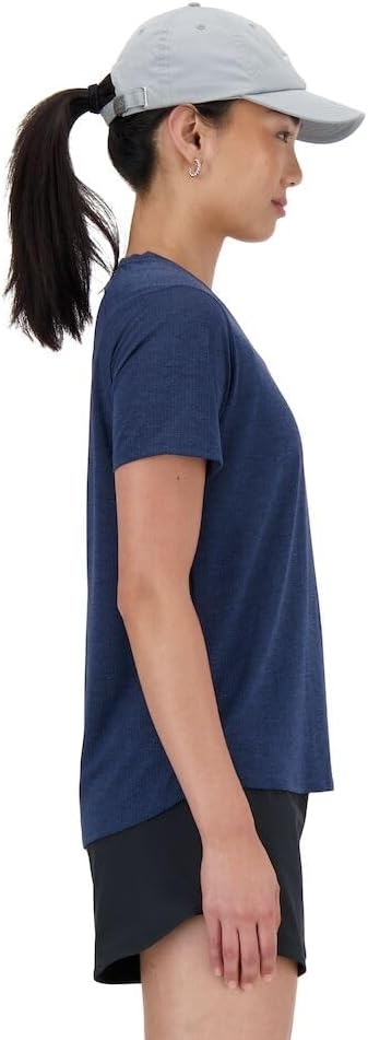 image:imageNew Balance Womens Athletics TshirtNb Navy Heather