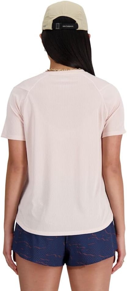 image:imageNew Balance Womens Athletics TshirtQuartz Pink Heather