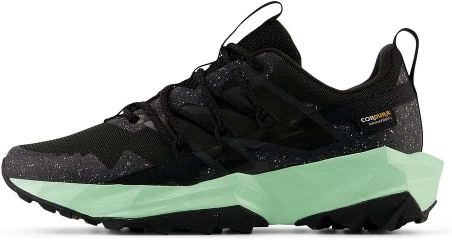 image:imageNew Balance Womens Dynasoft Tektrel V1 Trail Running ShoesBlackLab GreenSilver Metallic