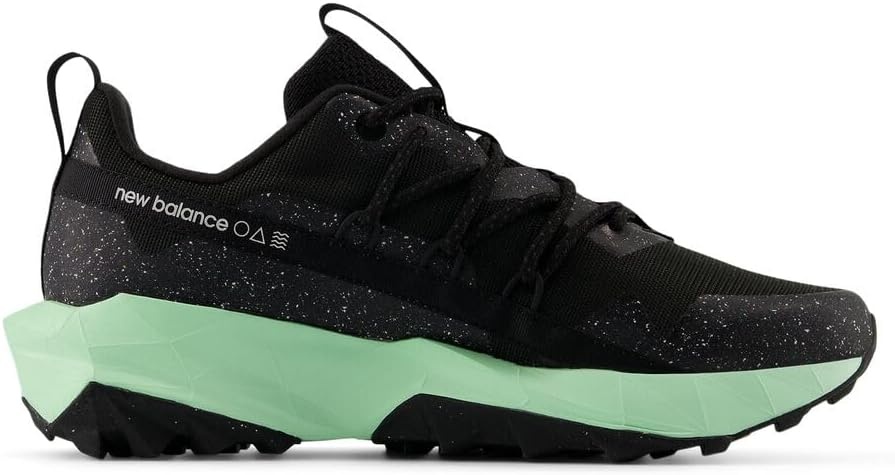 image:imageNew Balance Womens Dynasoft Tektrel V1 Trail Running ShoesBlackLab GreenSilver Metallic