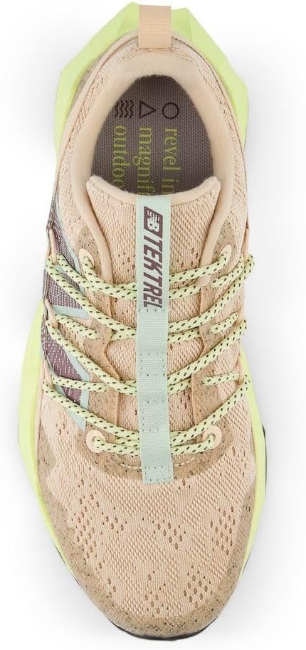 image:imageNew Balance Womens Dynasoft Tektrel V1 Trail Running ShoesDark Vintage RoseLimelightClay Ash