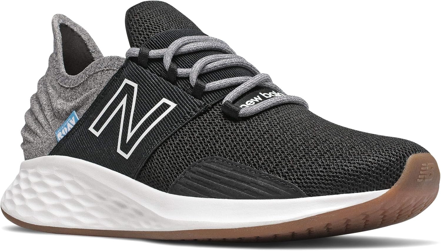image:imageNew Balance Womens Fresh Foam Roav Running ShoeBlackLight Aluminum