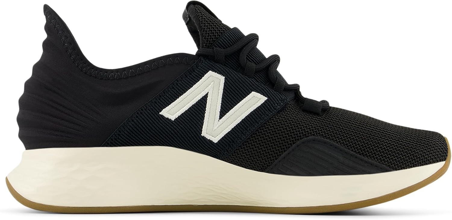 image:imageNew Balance Womens Fresh Foam Roav Running ShoeBlackWhite