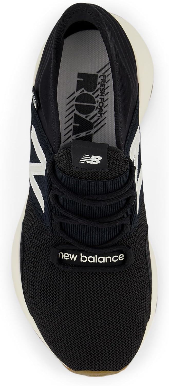 image:imageNew Balance Womens Fresh Foam Roav Running ShoeBlackWhite