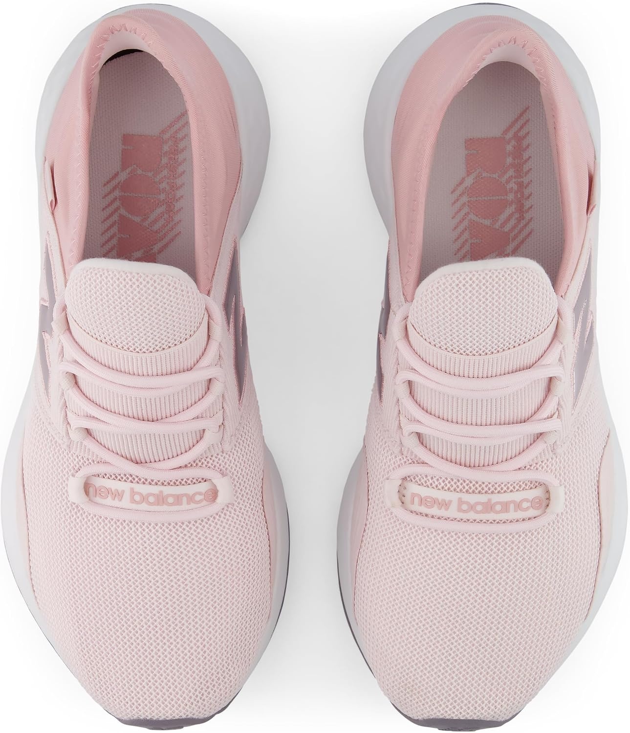 image:imageNew Balance Womens Fresh Foam Roav Running ShoePink SaltGrey Matter