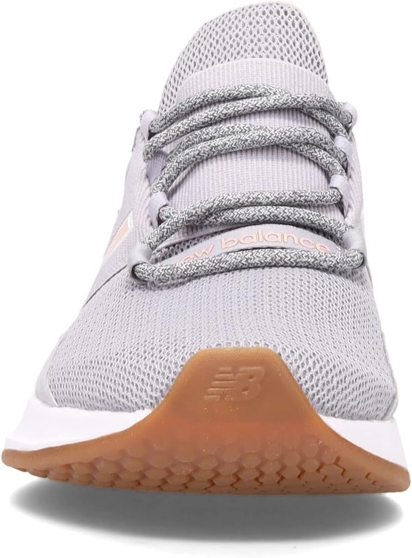 image:imageNew Balance Womens Fresh Foam Roav Running ShoeWhisper GreyOyster Pink