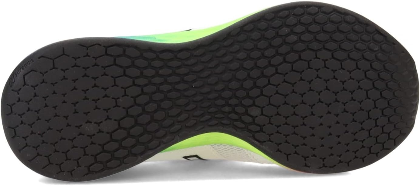 image:imageNew Balance Womens Fresh Foam Roav Running ShoeWhiteCobaltEnergy Lime