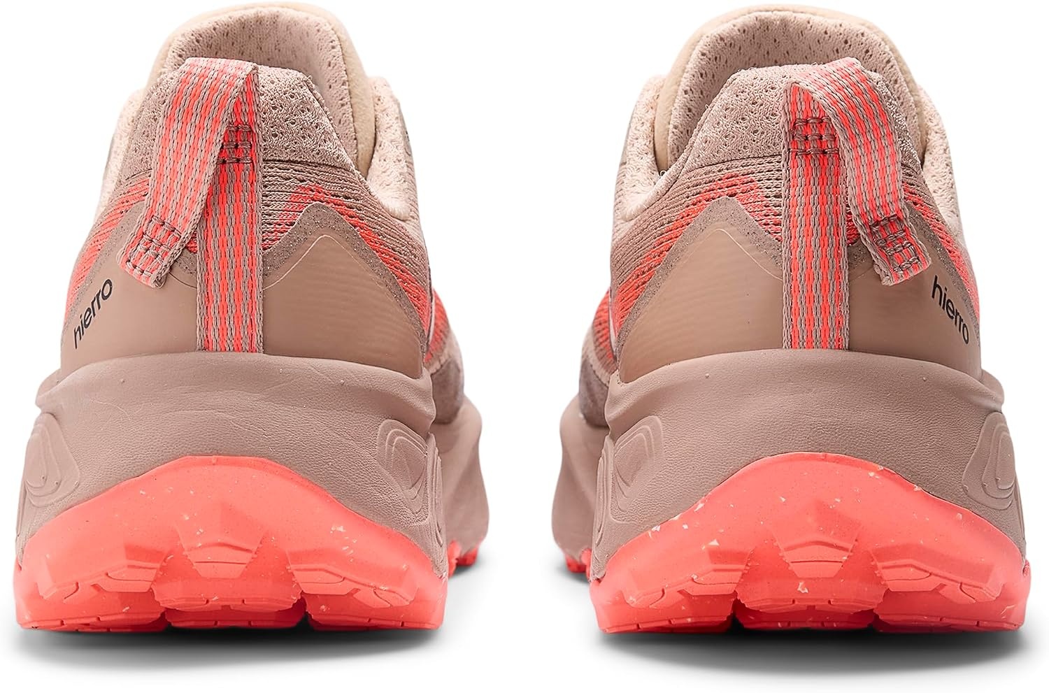 image:imageNew Balance Womens Fresh Foam X Hierro V9Desert ClayFlat TaupeUrgent Red