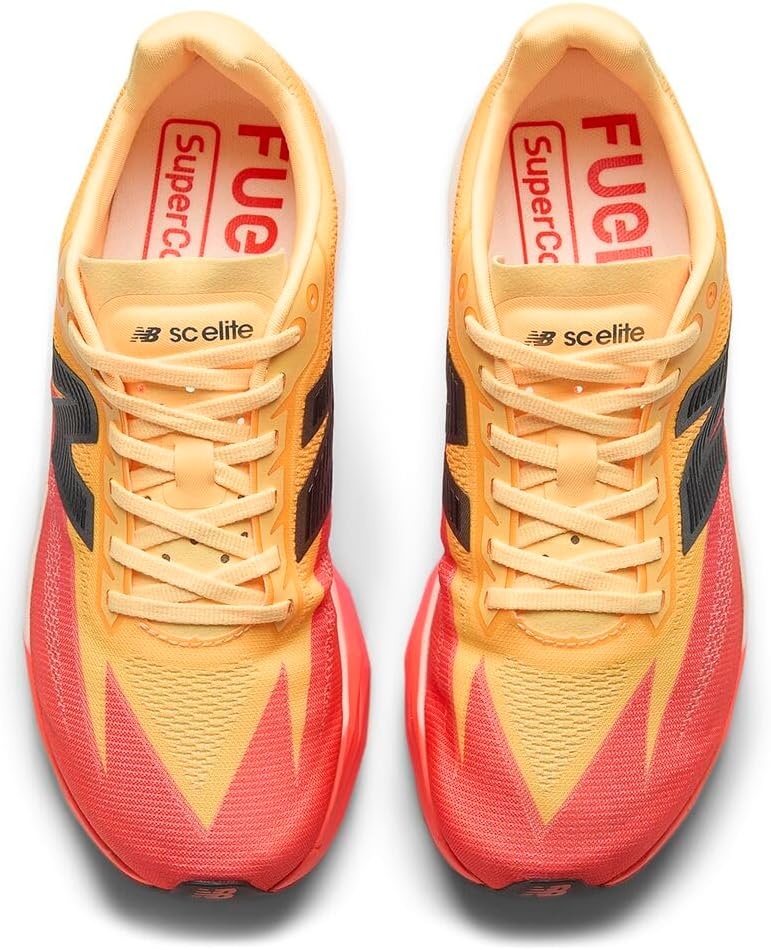 image:imageNew Balance Womens FuelCell Supercomp Elitev5Tangerine HeatWhite Peach