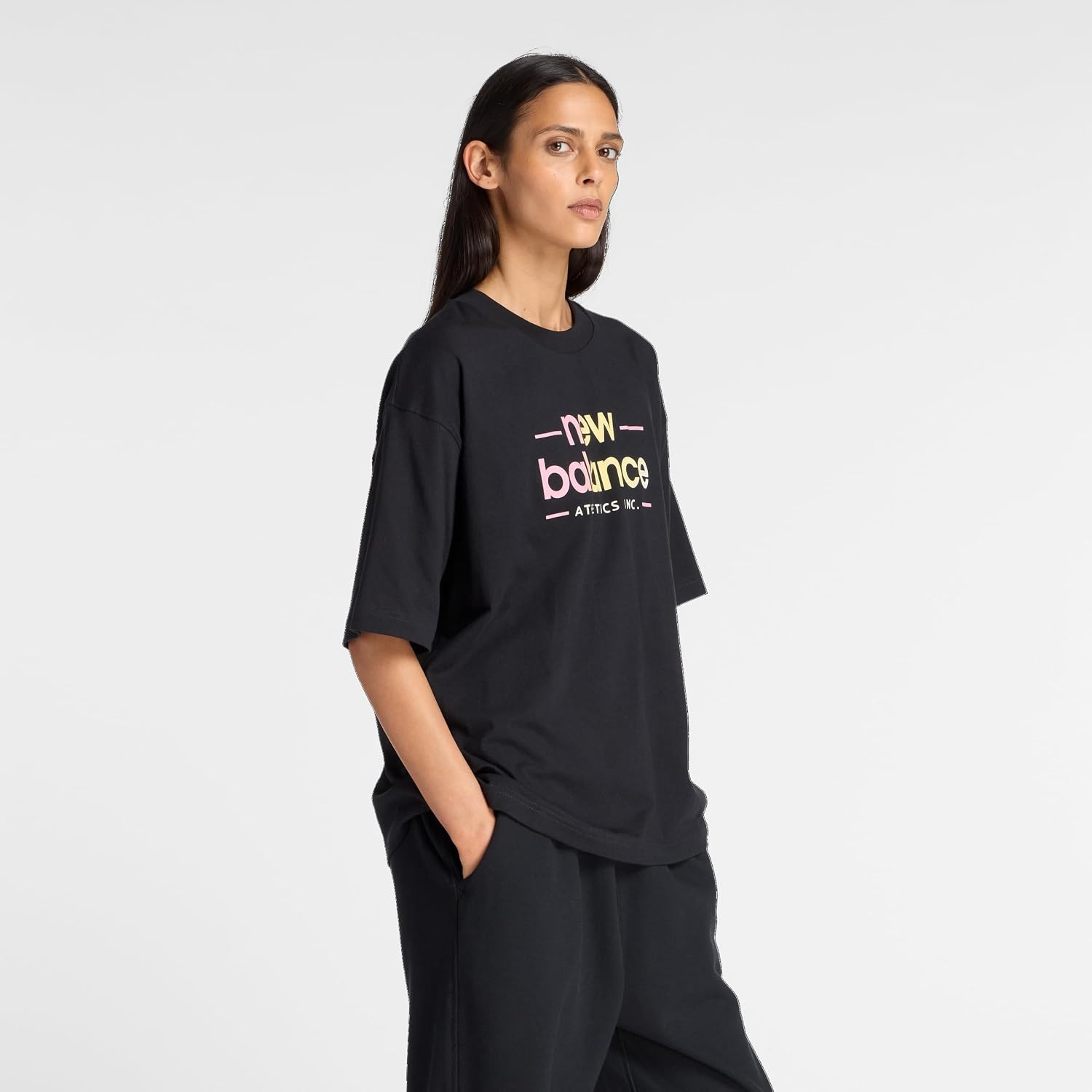 image:imageNew Balance Womens Reimagined Oversized TShirtBlack