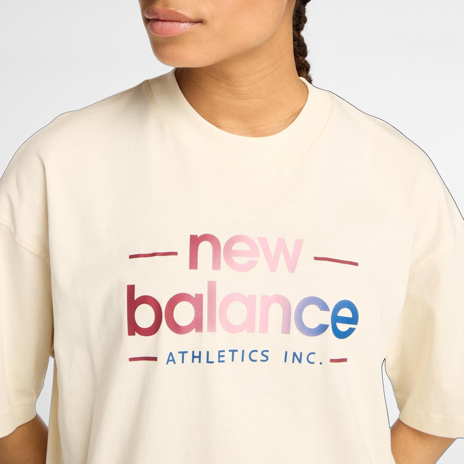 image:imageNew Balance Womens Reimagined Oversized TShirtLinen