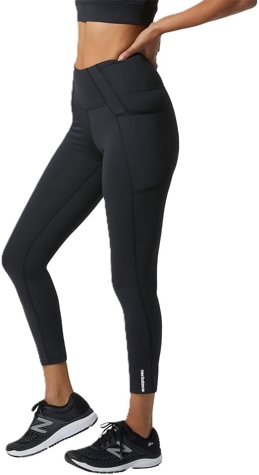 image:imageNew Balance Womens Shape Shield 78 High Rise Pocket TightBlack