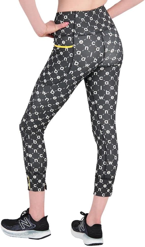 image:imageNew Balance Womens Shape Shield 78 High Rise Pocket TightBlack Multi