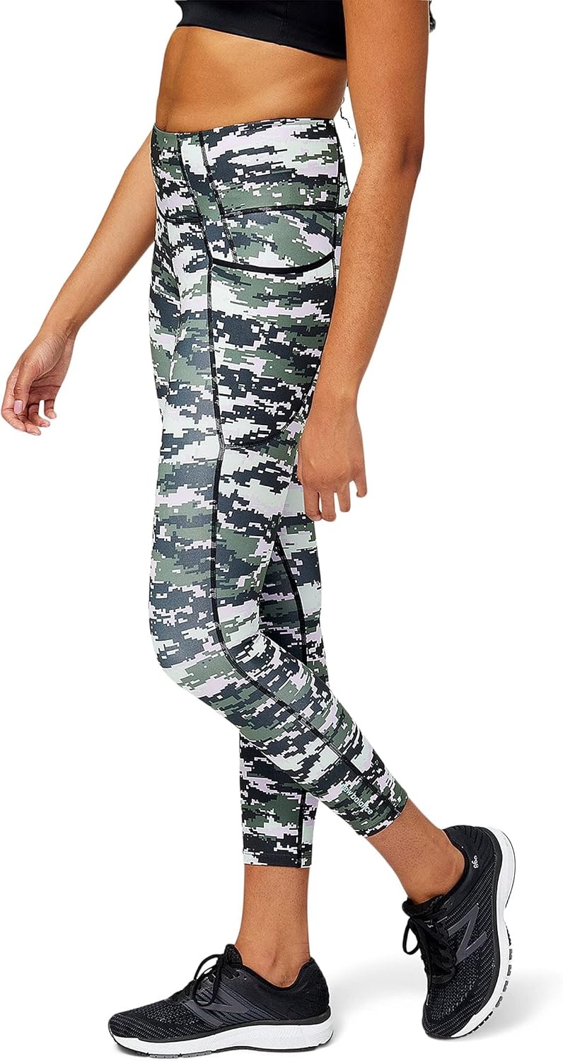 image:imageNew Balance Womens Shape Shield 78 High Rise Pocket TightBright Mint