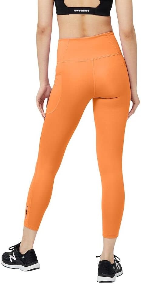 image:imageNew Balance Womens Shape Shield 78 High Rise Pocket TightNeon Dragonfly