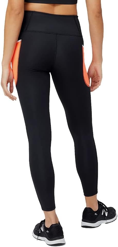 image:imageNew Balance Womens Shape Shield 78 High Rise Pocket TightNeon Dragonfly