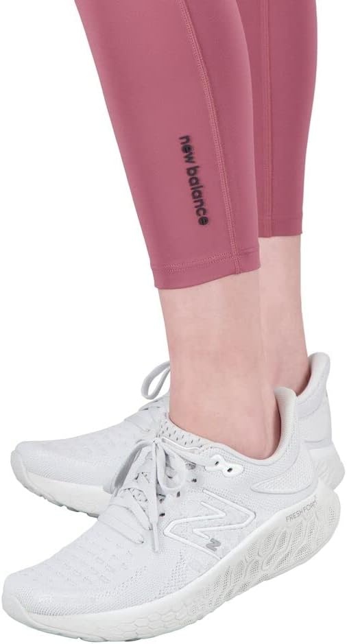 image:imageNew Balance Womens Shape Shield 78 High Rise Pocket TightWashed Burgundy