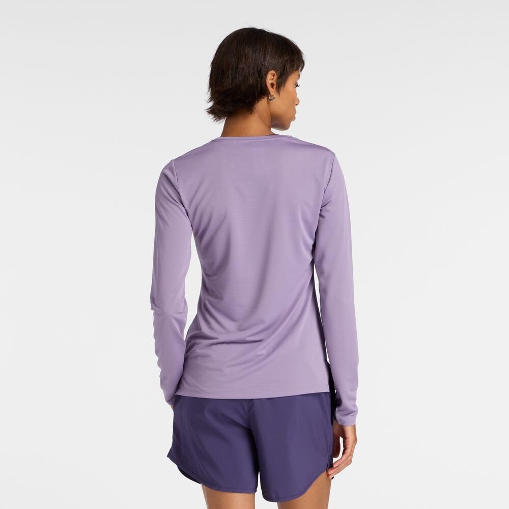 image:imageNew Balance Womens Sport Core Long SleeveCandied Violet