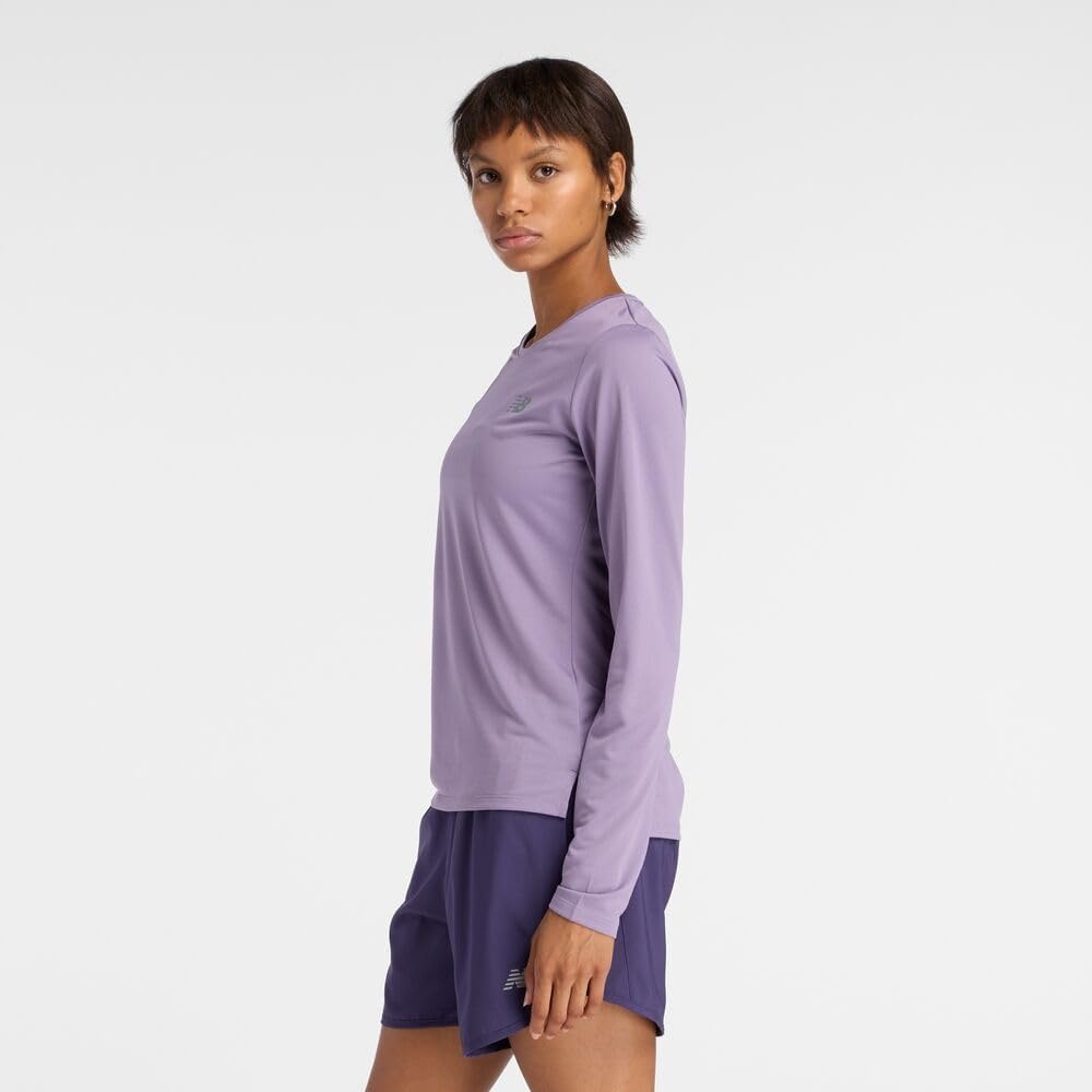 image:imageNew Balance Womens Sport Core Long SleeveCandied Violet