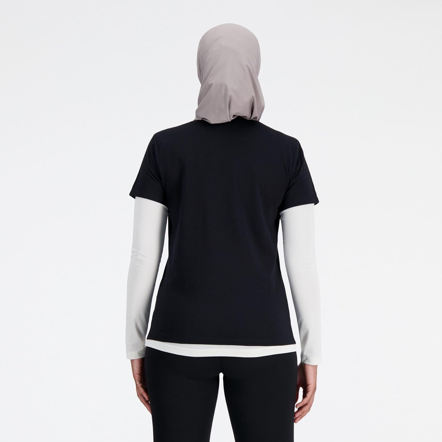 image:imageNew Balance Womens Sport Essentials Heathertech TShirtBlack