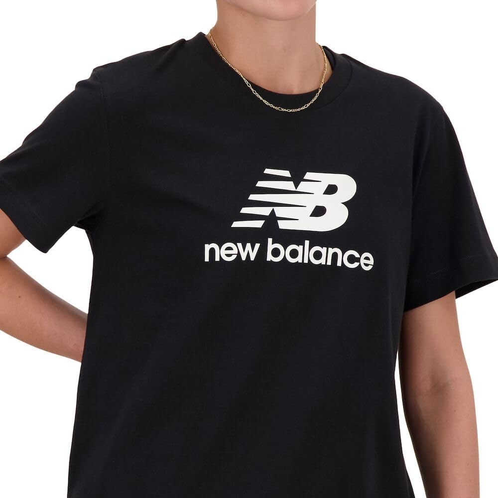 image:imageNew Balance Womens Sport Essentials Jersey Logo TShirtBlack