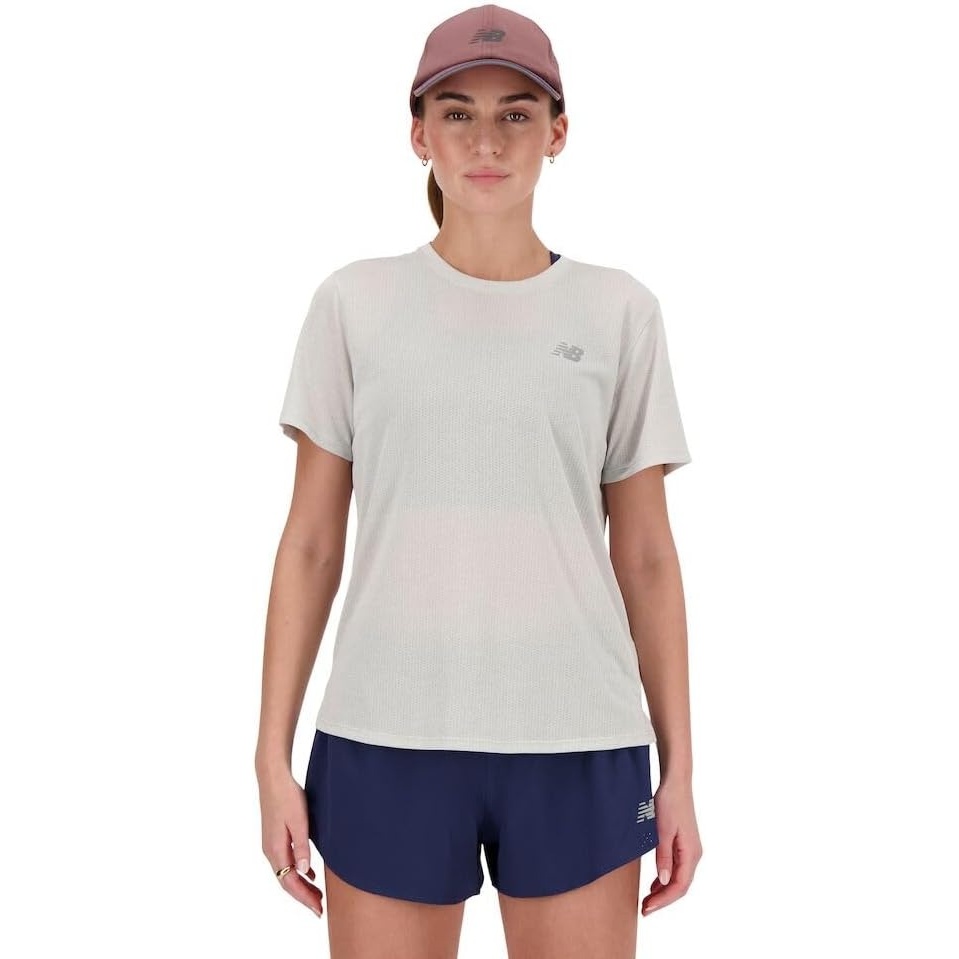 image:imageNew Balance Womens Athletics TshirtAsh Heather