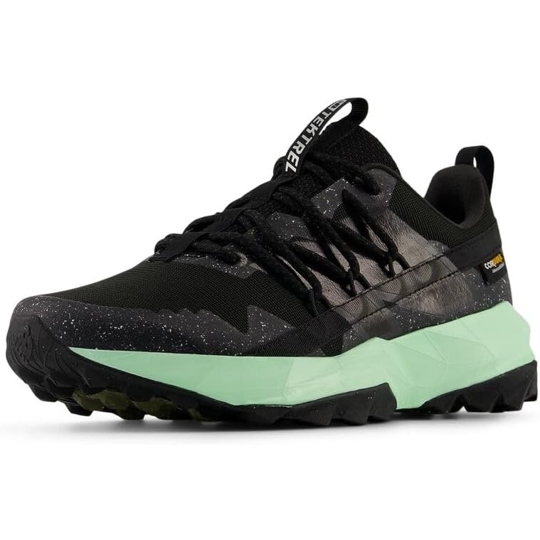 image:imageNew Balance Womens Dynasoft Tektrel V1 Trail Running ShoesBlackLab GreenSilver Metallic