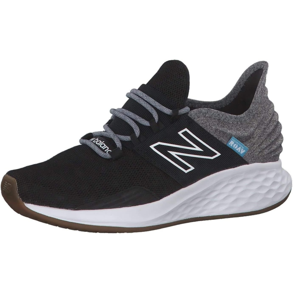 image:imageNew Balance Womens Fresh Foam Roav Running ShoeBlackLight Aluminum