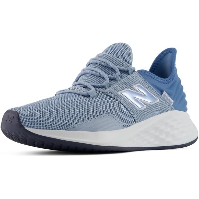 image:imageNew Balance Womens Fresh Foam Roav Running ShoeLight Arctic GreyHeron Blue