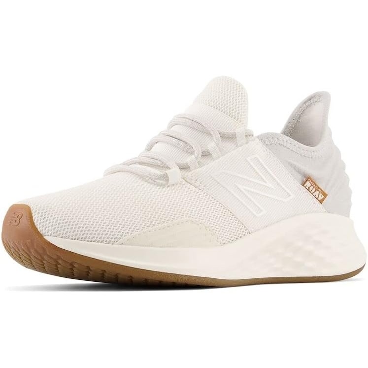image:imageNew Balance Womens Fresh Foam Roav Running ShoePaper WhiteGum