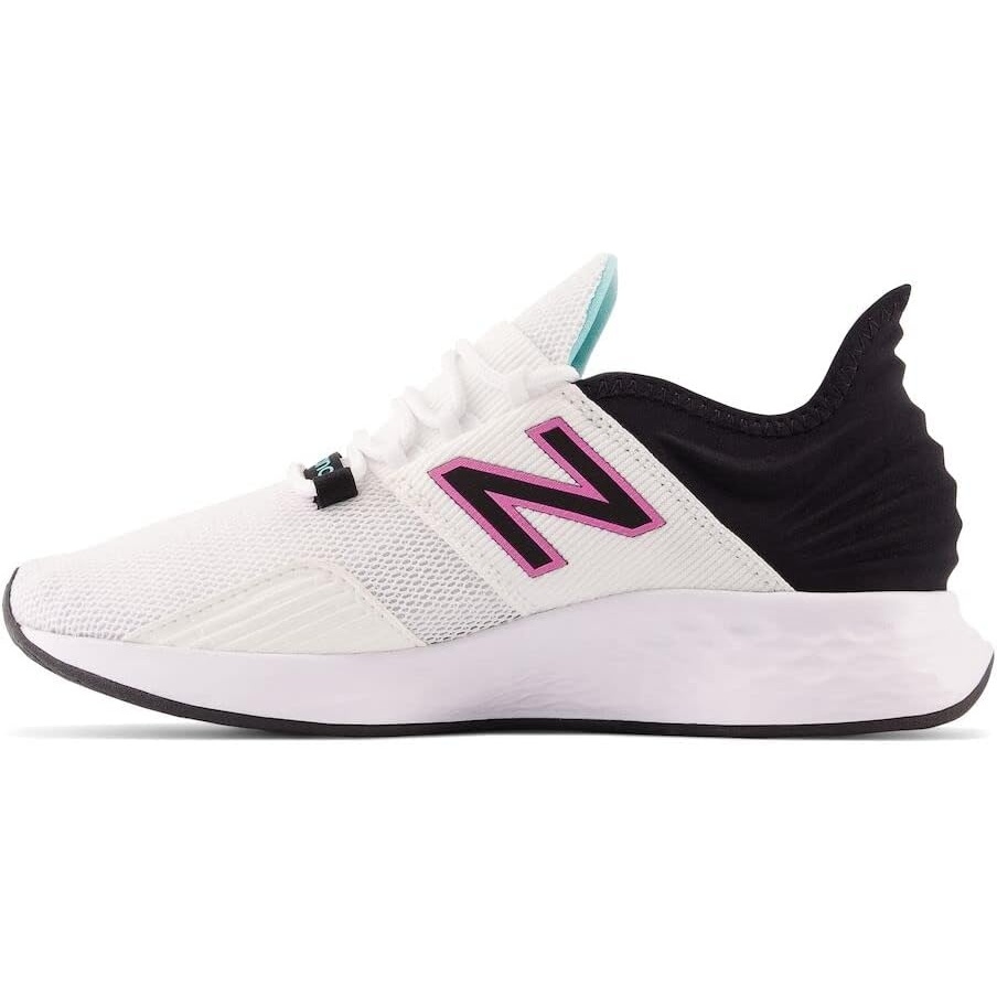 image:imageNew Balance Womens Fresh Foam Roav Running ShoeWhiteBlackSurf